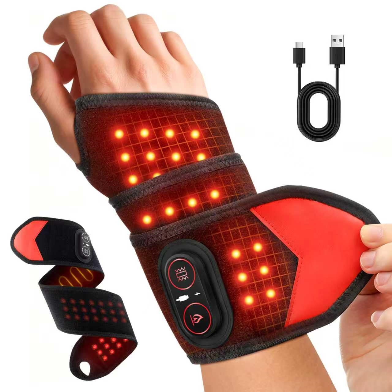 Wrist Wraps - Faixa Portátil de Terapia de Luz