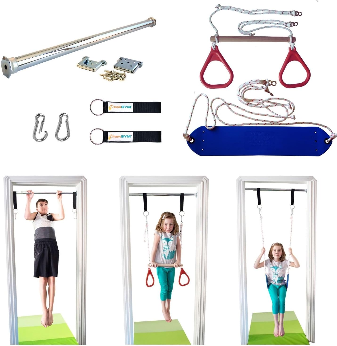 Gymnastic Ring - Conjunto de baloiço para crianças, para