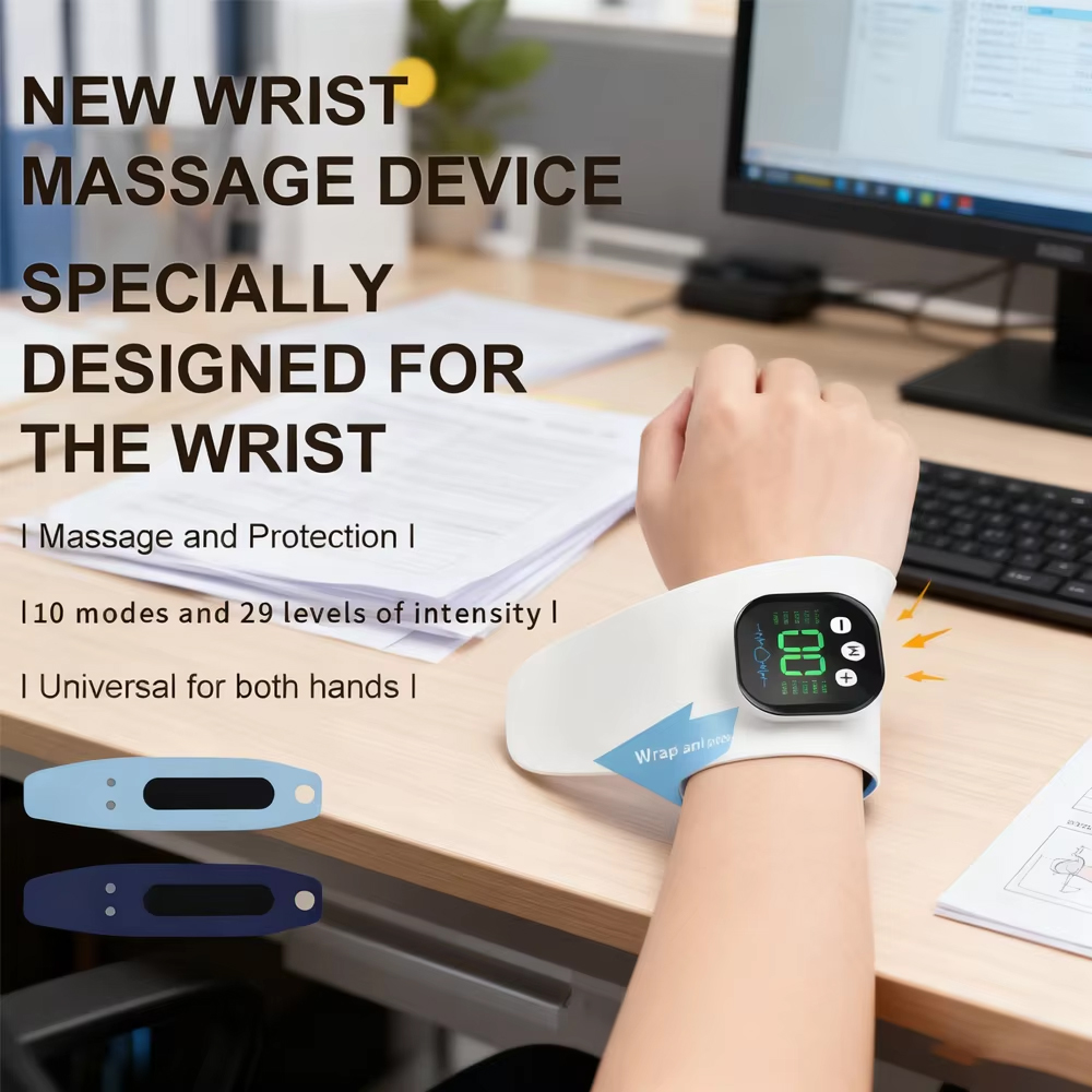 Wrist Wraps - Ems massageador elétrico de pulso e