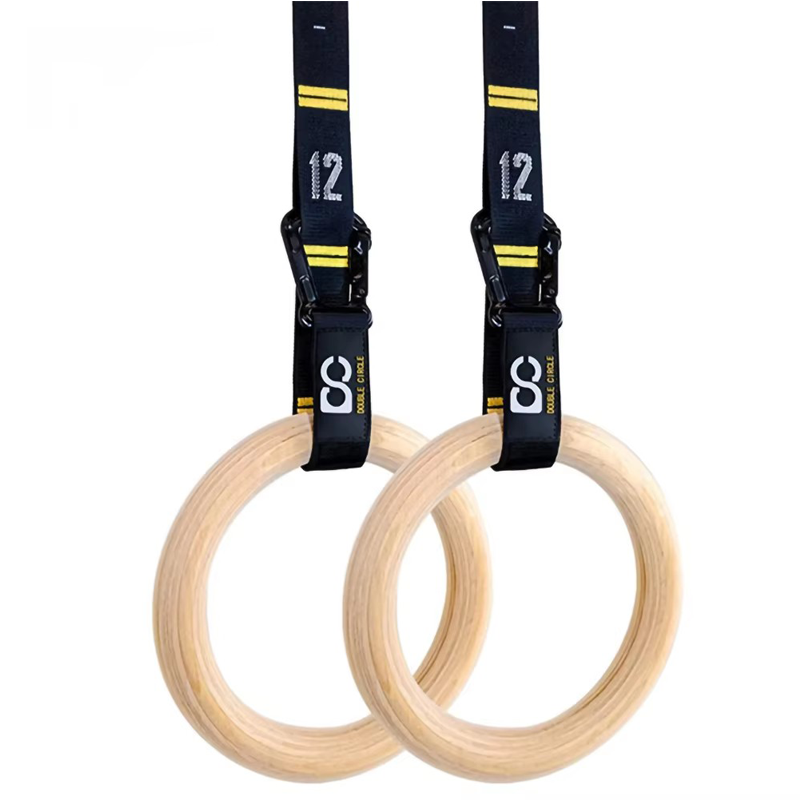 Gymnastic Ring - Argolas de Ginástica de Madeira de