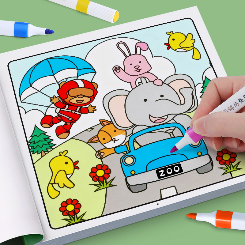 Livro de desenho e colorir inf - Chalk Bag avaliação e preço