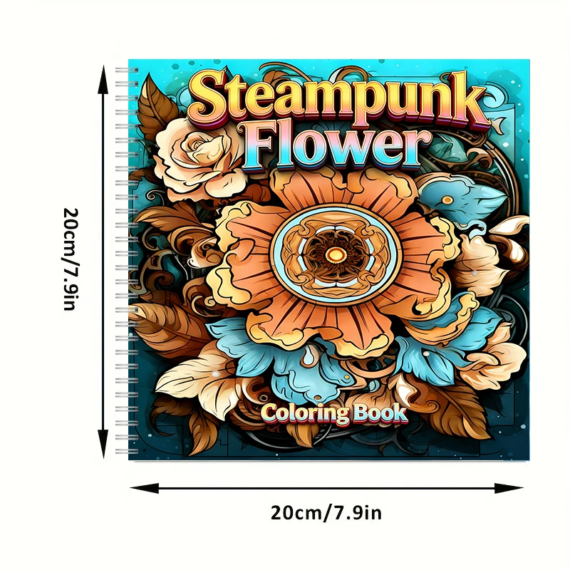 Livro de Colorir Flores Steamp - Chalk Bag avaliação e preço