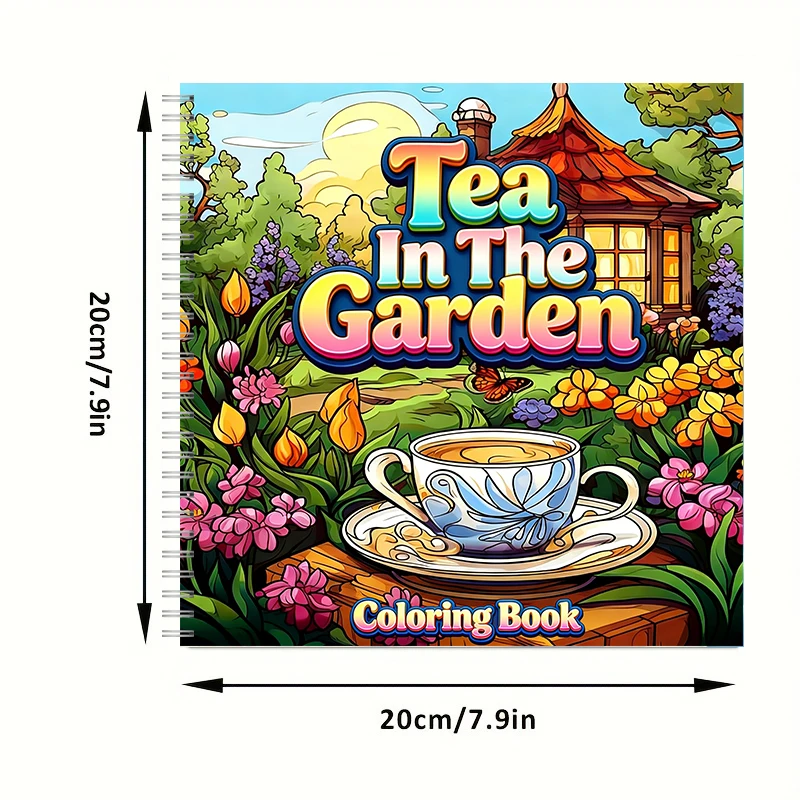 Livro de colorir Tea In The Ga - Chalk Bag avaliação e preço